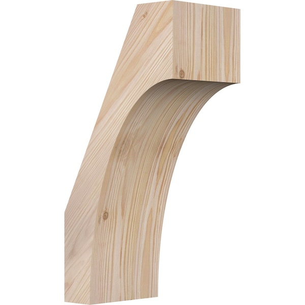 Ekena Millwork 5 1/2"W x 8"D x 16"H Westlake Smooth Knee Brace, Douglas Fir BRC06X08X16WTL00SDF - main